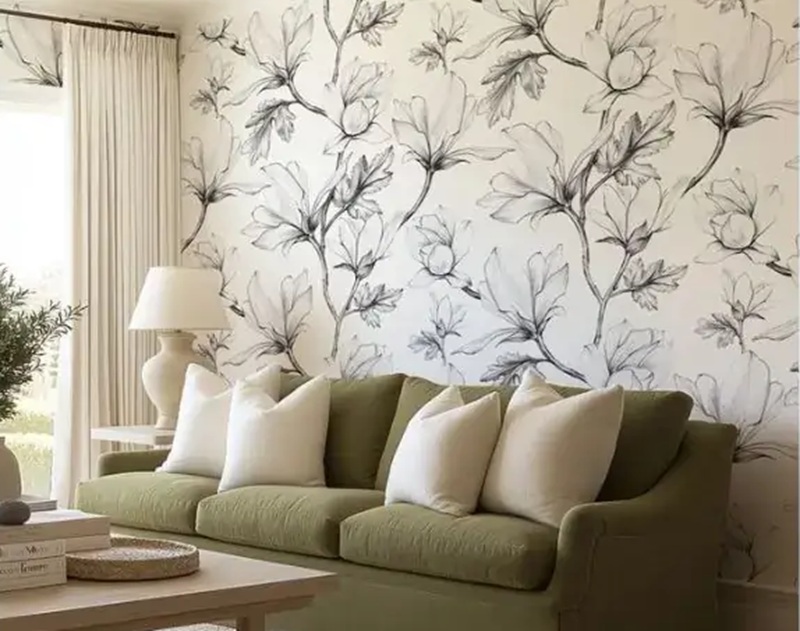 Pilihan Wallpaper Dinding Motif Elegan untuk Ruang Tamu