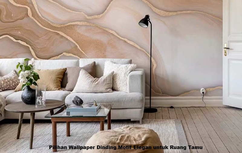 Pilihan Wallpaper Dinding Motif Elegan untuk Ruang Tamu