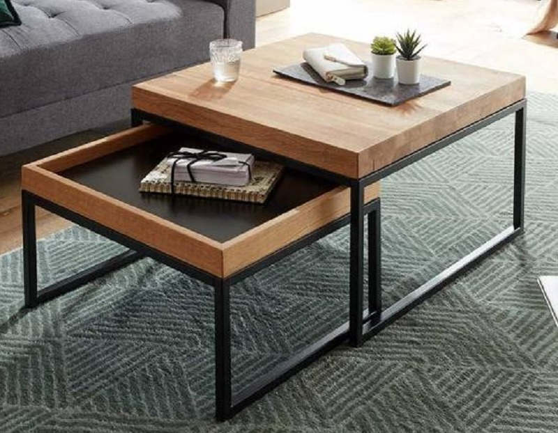 Inspirasi Desain Meja Tamu Besi Hollow Modern