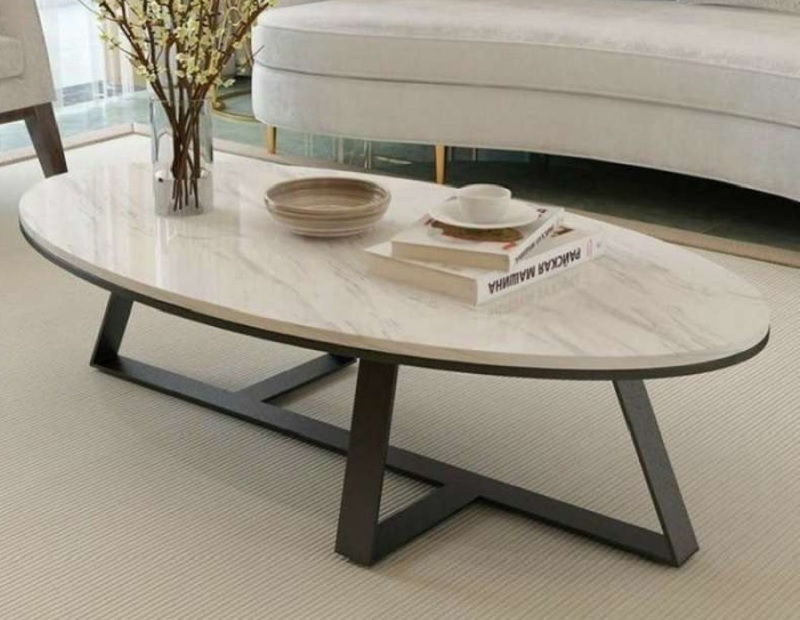 Inspirasi Desain Meja Tamu Besi Hollow Modern
