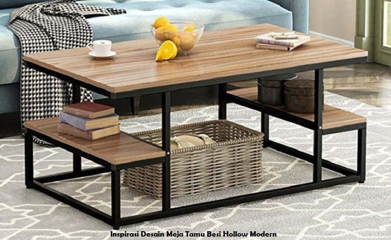 Inspirasi Desain Meja Tamu Besi Hollow Modern